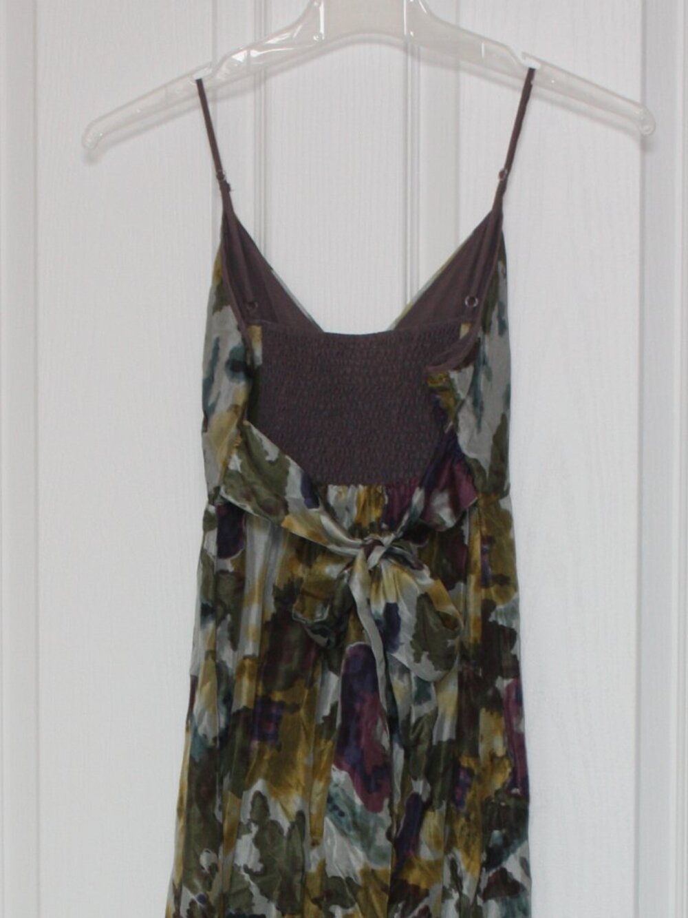 Tristan Silk Floral Maxi Dress XS Size 1 Romantic Cottagecore Elegant Slip Dress - Picture 4 of 11